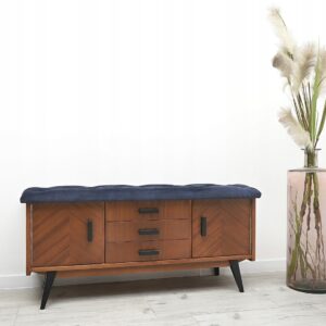 komoda prl, meblostyl dobrodzień. po profesjonalnej renowacji.