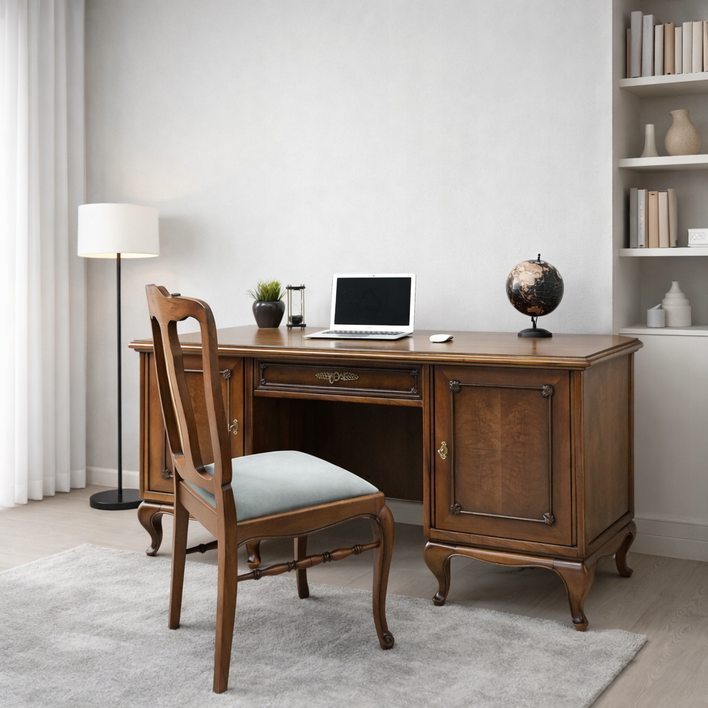 dwustronne biurko chippendale z lat 40 tych. po renowacji. dwustronne biurko chippendale z lat 40 tych. po renowacji.