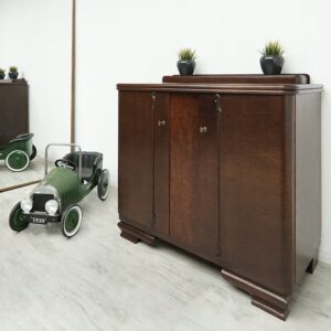 zabytkowa komoda z lat 30 tych w stylu art deco. po renowacji.