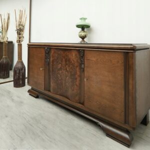 antyczna komoda art deco, lata 30 te. po renowacji.